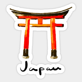 Japan Torii - Tokyo Sticker